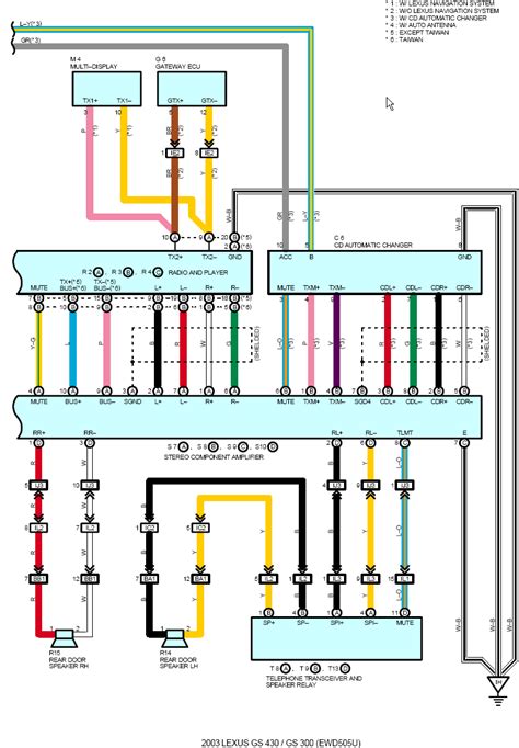 2006 lexus gs300 diagram